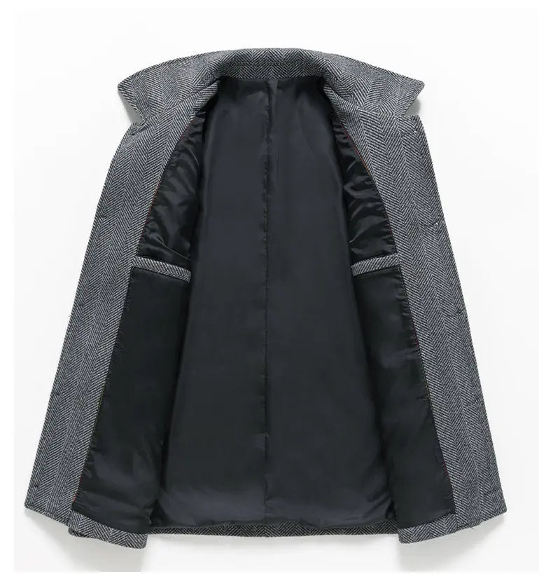Tom Hollinger | Elegante Jacke im Fischgrätenmuster