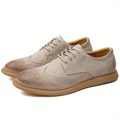 Tom Hollinger | Herren atmungsaktive Oxford Schnürschuhe für Freizeit und Business