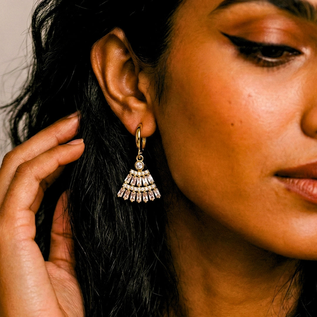Jhumka Pearl Earrings