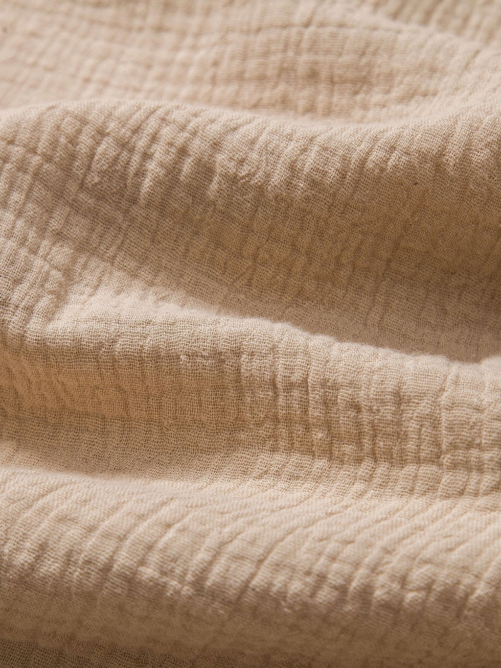 Tom Hollinger | Zerknittertes Baumwoll-Henley-Shirt