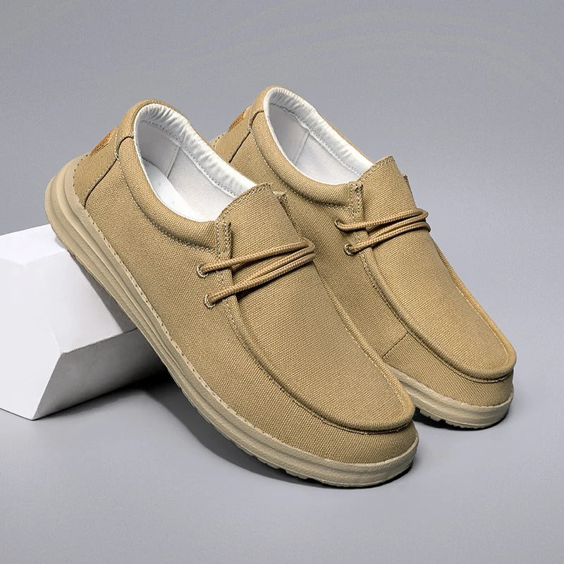 Tom Hollinger | Freizeit-Slipper aus Canvas mit Flexsohle