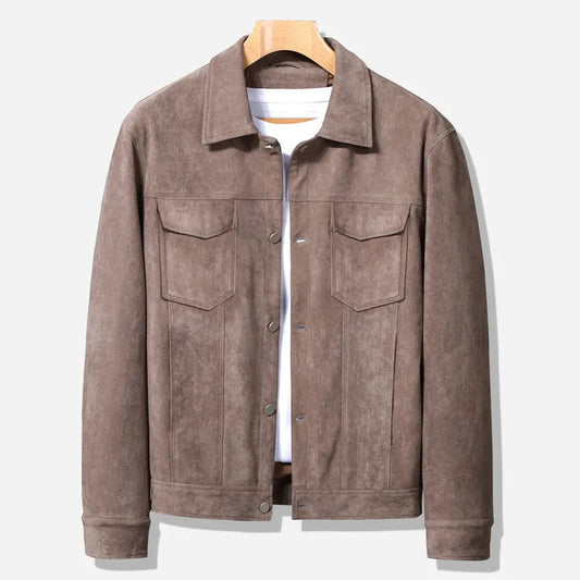 Tom Hollinger | Schicke Wildlederjacke für mühelosen Casual-Stil
