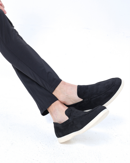 Tom Hollinger | Herren Wildleder Slipper Slip-On Business Schuhe