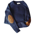 Tom Hollinger | Grobstrickpullover mit Ellenpatches
