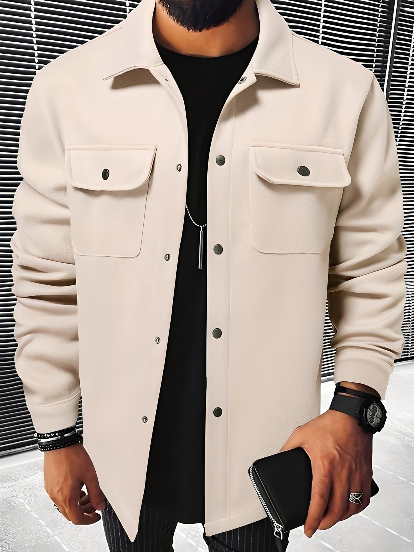 Herren Leichter Maßgeschneiderter Moderner Blazer