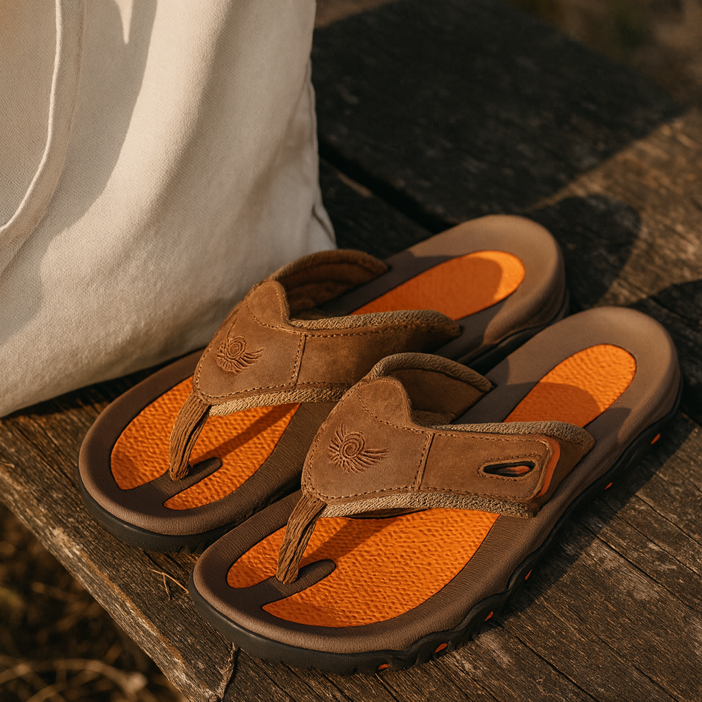 Tom Hollinger |  Herren Leder Ergonomische Sandalen