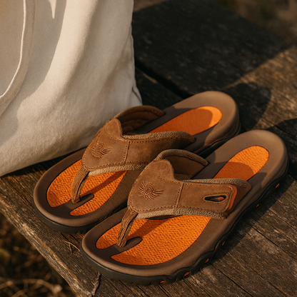 Tom Hollinger |  Herren Leder Ergonomische Sandalen