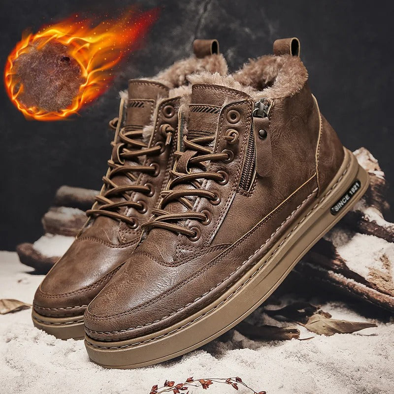 Tom Hollinger | Herren Winterstiefel mit Fleecefutter