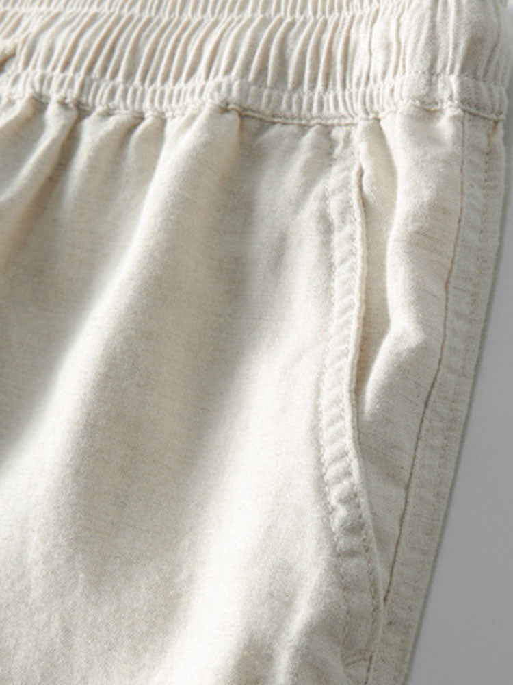 Tom Hollinger | Zerknittertes Baumwoll-Henley-Shirt