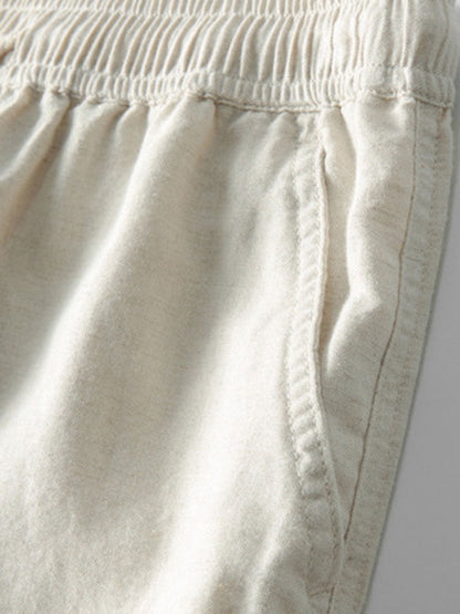Tom Hollinger | Zerknittertes Baumwoll-Henley-Shirt