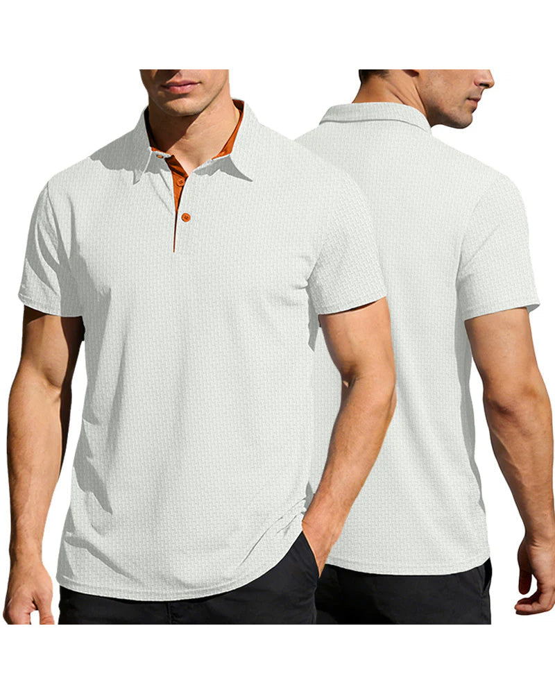 Tom Hollinger | Herren Poloshirt Baumwollmischung Kurzarm Regular Fit