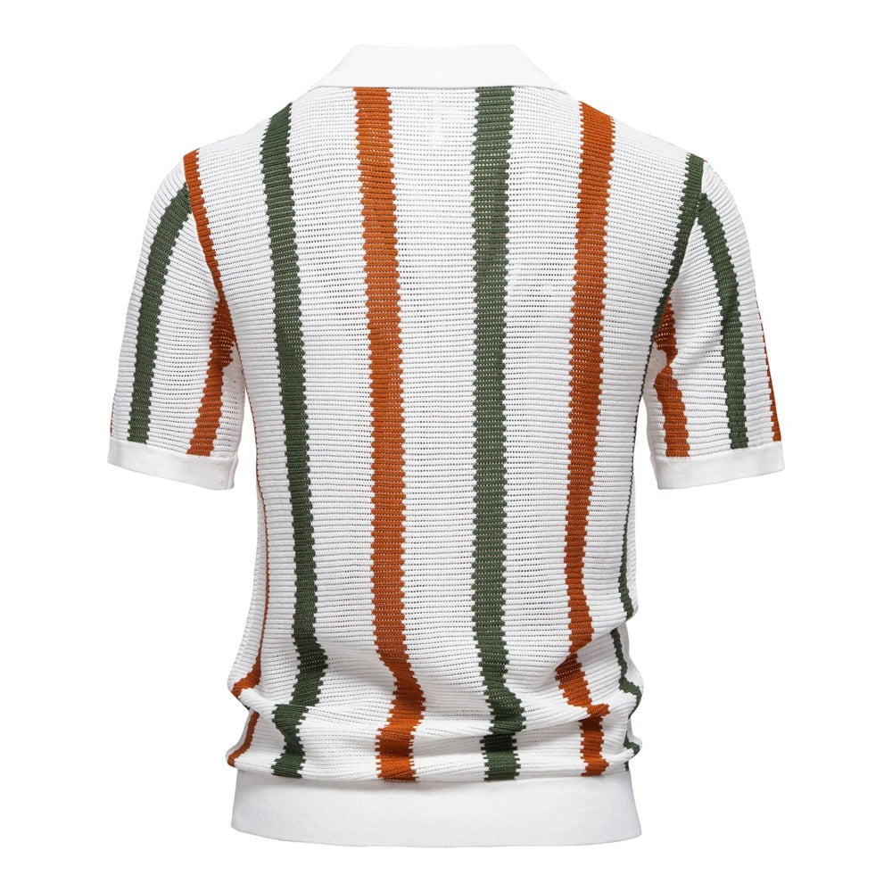 Tom Hollinger | Stilvolles Strick-Poloshirt