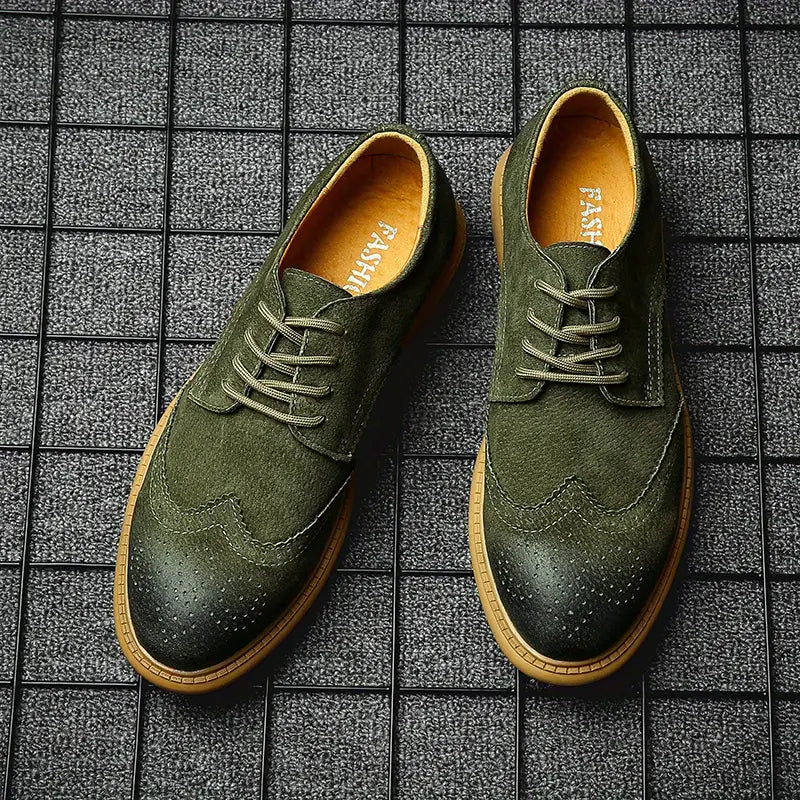 Tom Hollinger | Herren atmungsaktive Oxford Schnürschuhe für Freizeit und Business