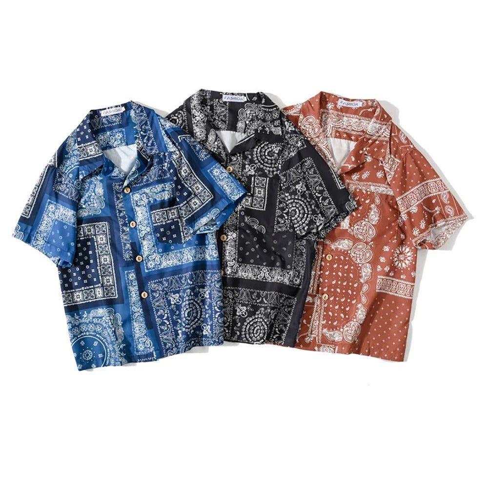 Tom Hollinger | Bandana-Print Hawaii-Hemd