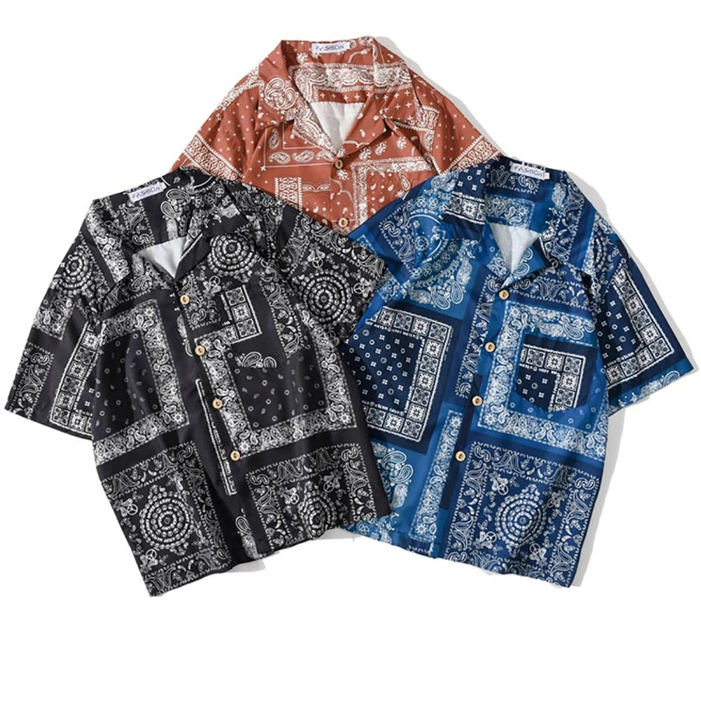 Tom Hollinger | Bandana-Print Hawaii-Hemd