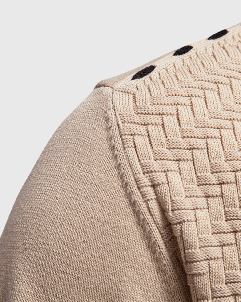 Tom Hollinger | Gestrickter Cardigan mit Knöpfen