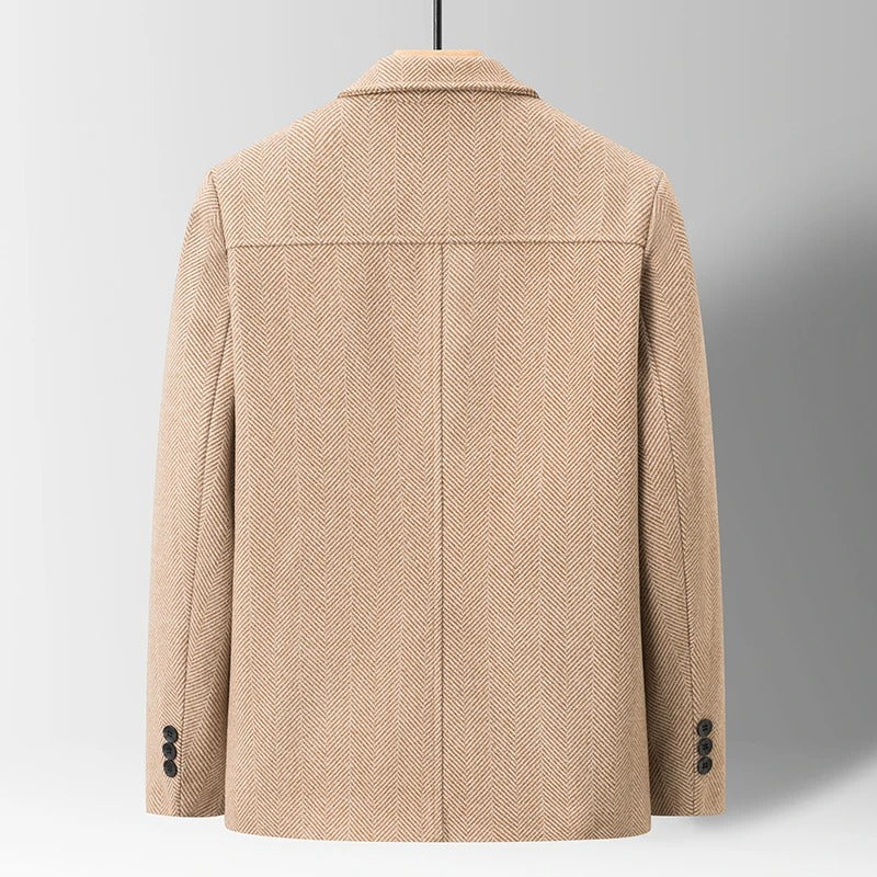 Tom Hollinger | Elegante Jacke im Fischgrätenmuster