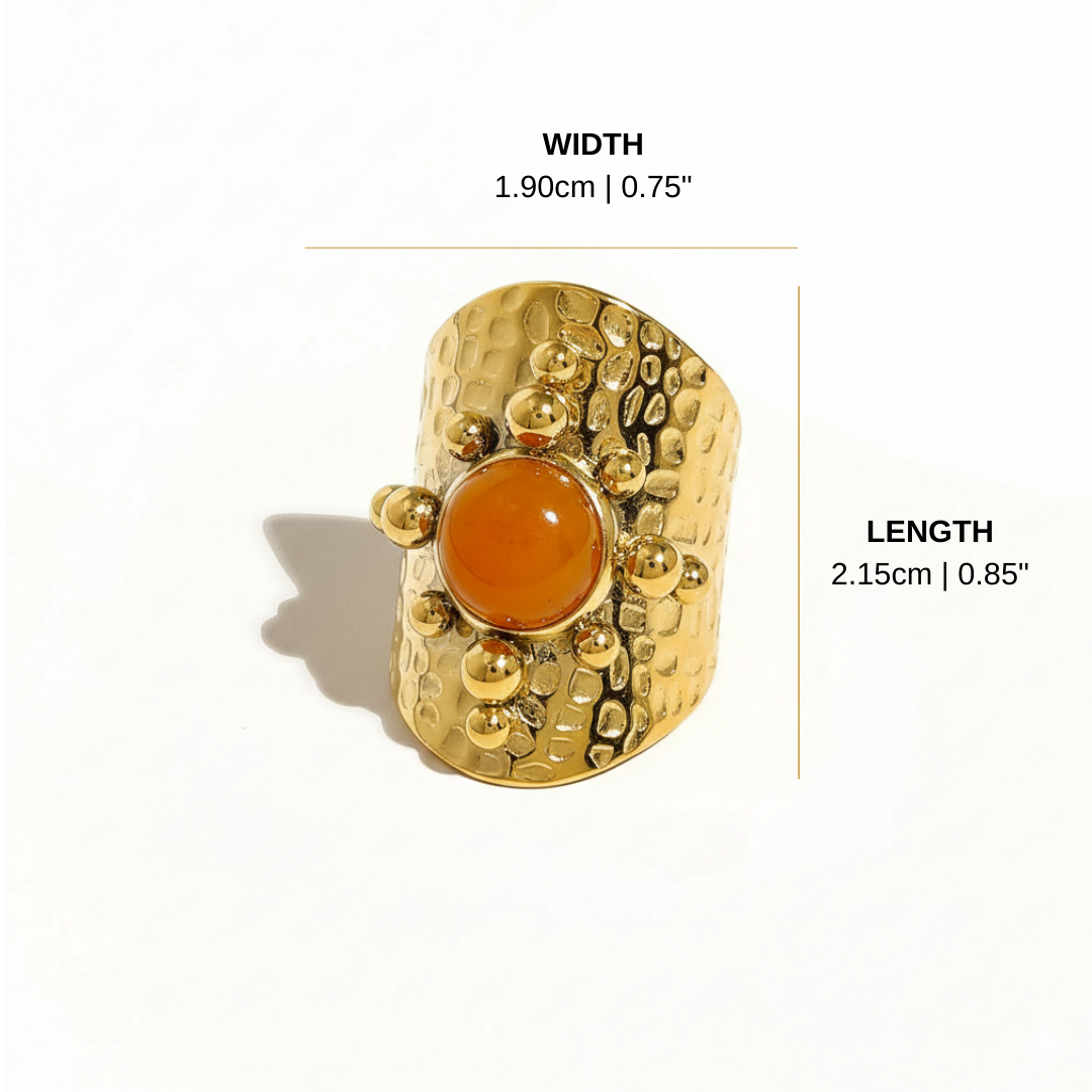 Agnih Resin Ring