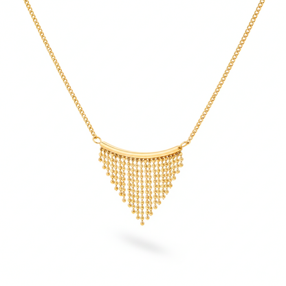 Bead Tassle Necklace
