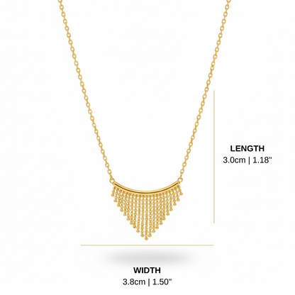 Bead Tassle Necklace
