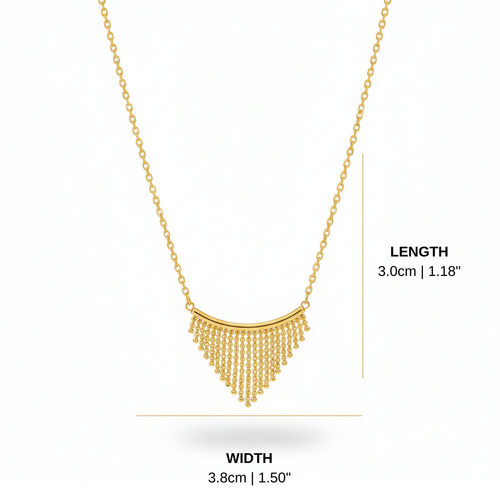 Bead Tassle Necklace