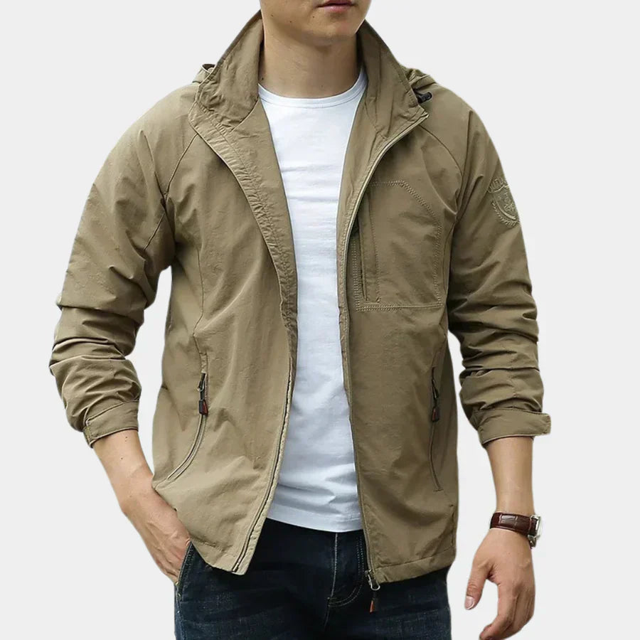Tom Hollinger | Herren atmungsaktive leichte Cargo-Jacke