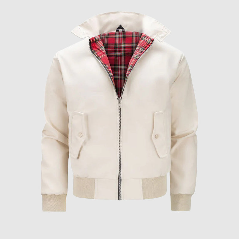 Tom Hollinger | Herren Retro Klassische Lederjacke