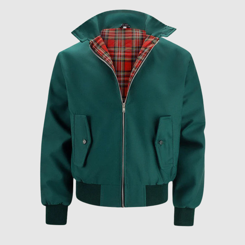 Tom Hollinger | Herren Retro Klassische Lederjacke
