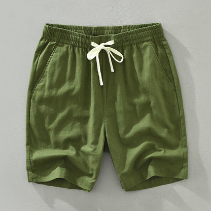 Tom Hollinger | Herren Islander Leinenshorts Lässige Sommer-Strandbekleidung