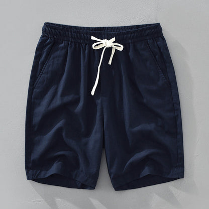 Tom Hollinger | Herren Islander Leinenshorts Lässige Sommer-Strandbekleidung