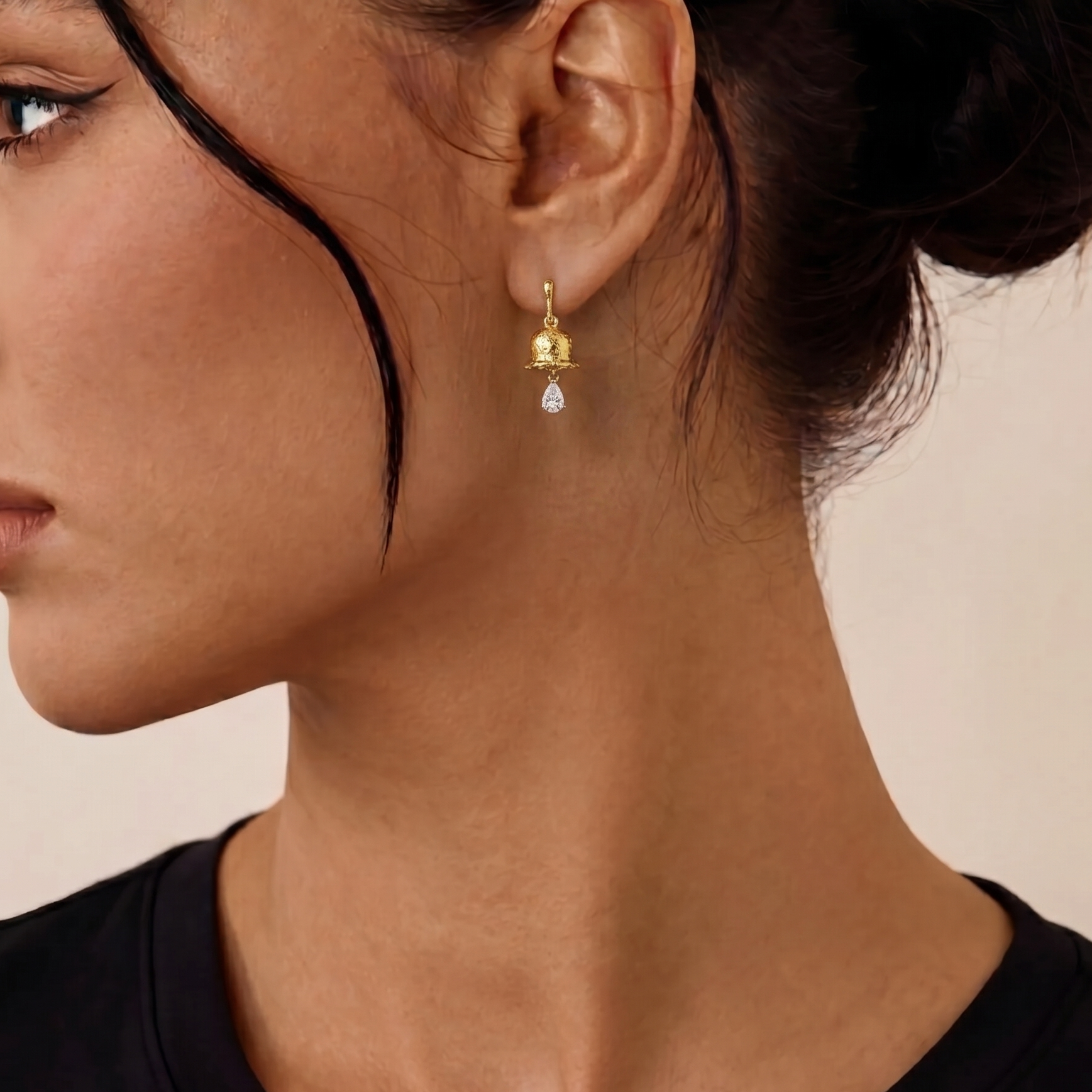 Bell Mini Jhumka Earrings
