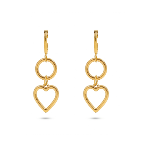 Hrdaya Heart Earrings