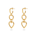 Hrdaya Heart Earrings