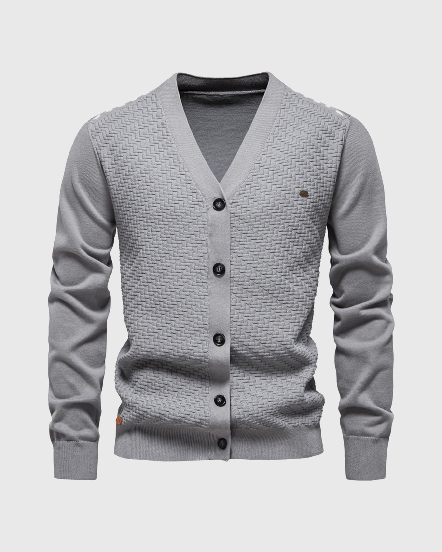 Tom Hollinger | Gestrickter Cardigan mit Knöpfen