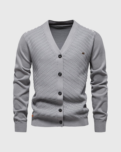 Tom Hollinger | Gestrickter Cardigan mit Knöpfen