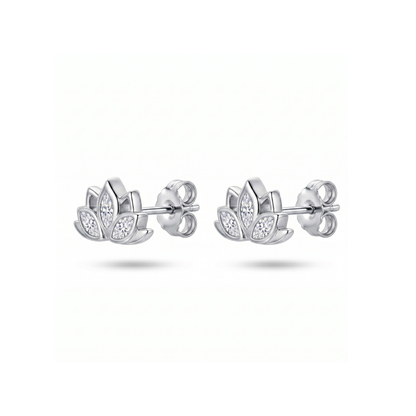 Lotus Stud Earrings