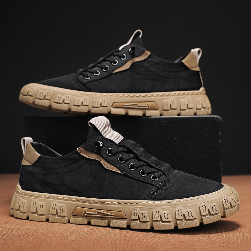 Tom Hollinger | Herren Canvas Sneaker Mit Profilsohle