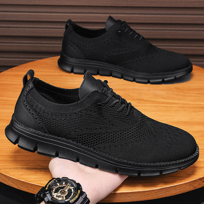 Tom Hollinger | Orthopädische atmungsaktive Oxford-Sneaker aus Mesh