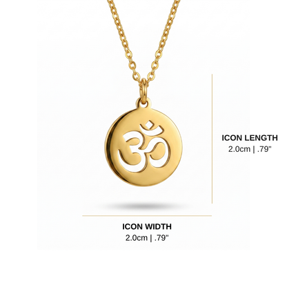 Om Etch Pendant