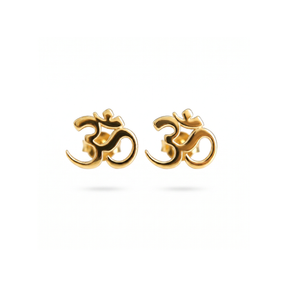 Om Stud Earrings