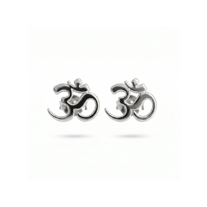 Om Stud Earrings