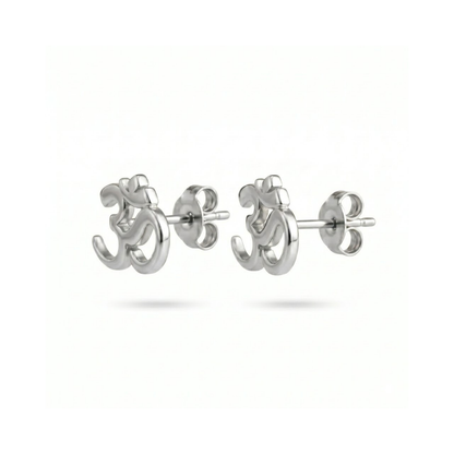 Om Stud Earrings