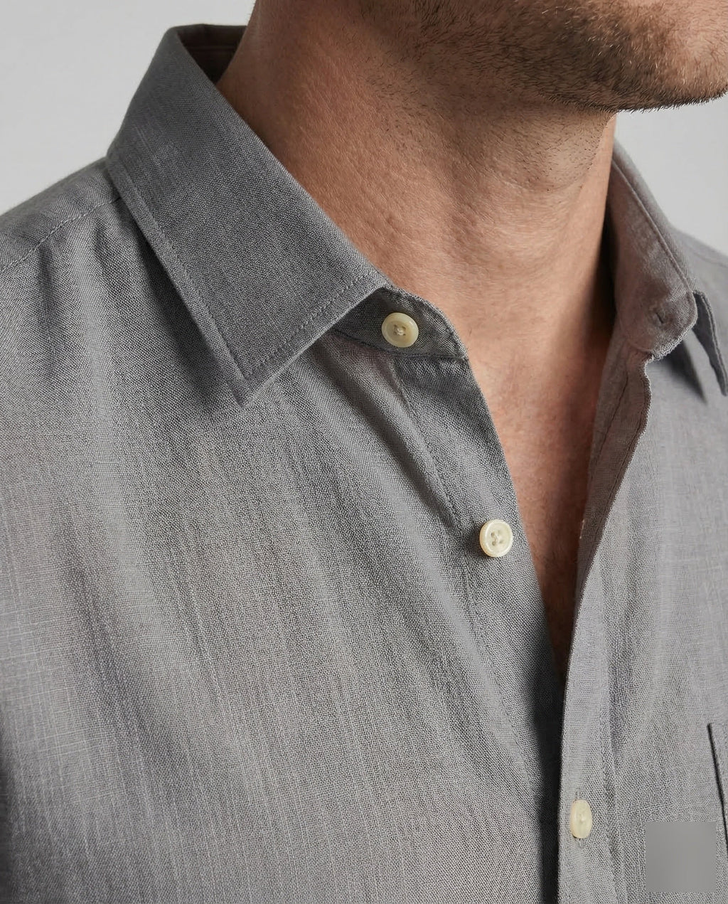Tom Hollinger | Herren Kurzarmhemd Aus Leinenmischung Mit Relaxed Fit