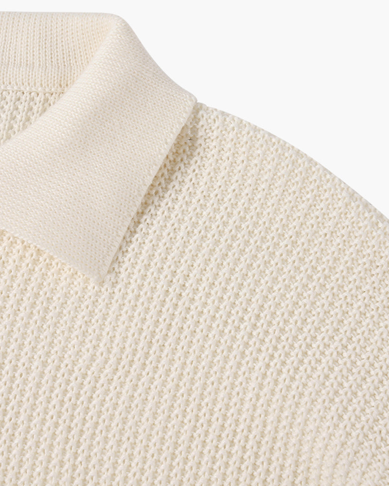 Tom Hollinger | Herren Strickpullover Mit Halbzip Aus Baumwolle