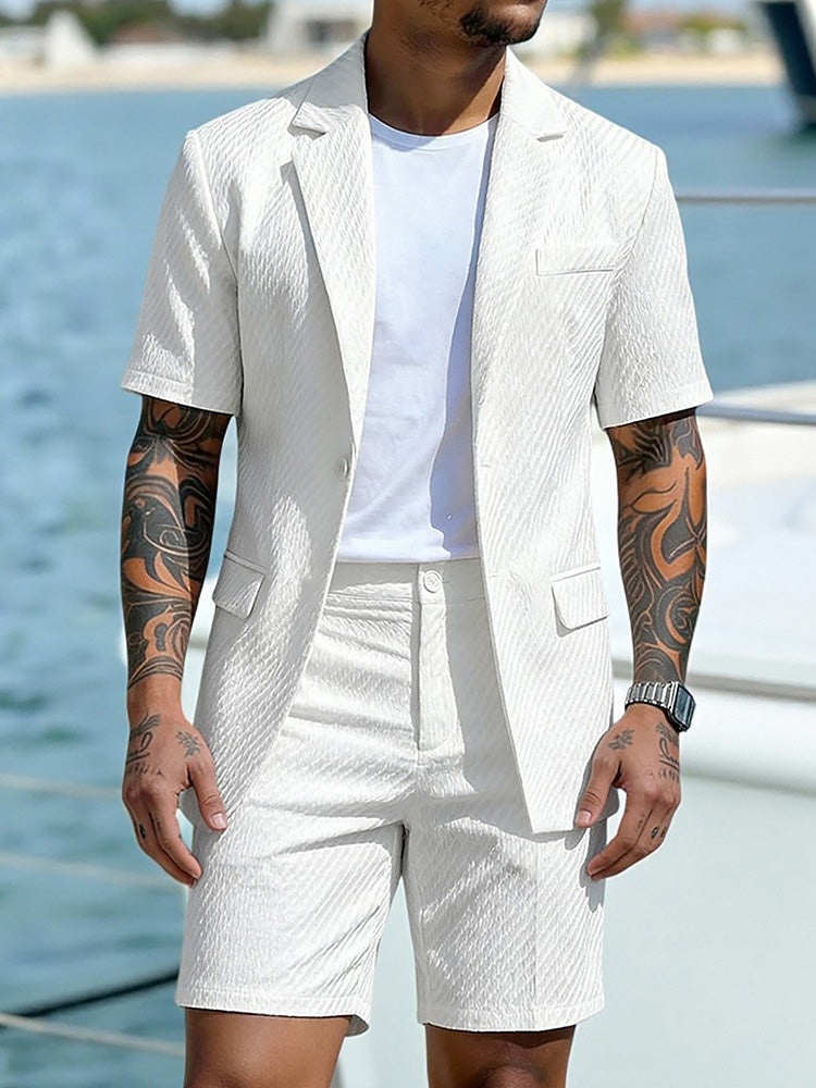 Tom Hollinger | Herren Zweiteiler Mit Struktur Smart Casual