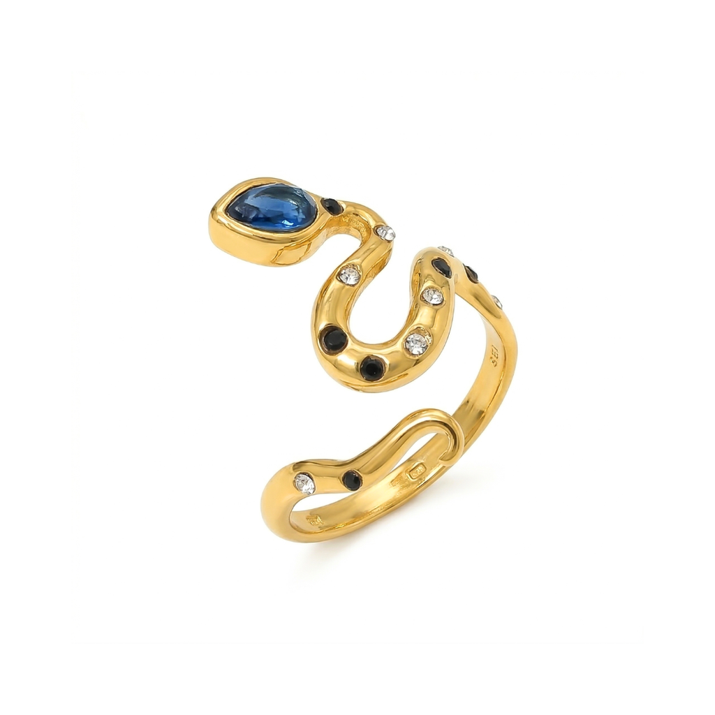 Sarpa Snake Ring