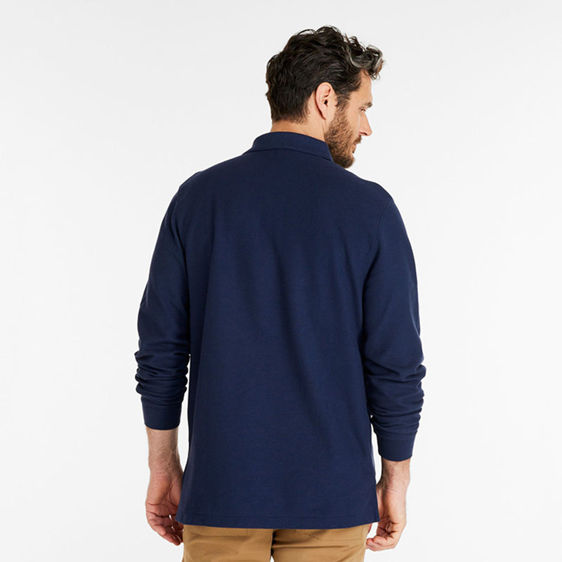 Tom Hollinger | Klassisches Langarm-Poloshirt