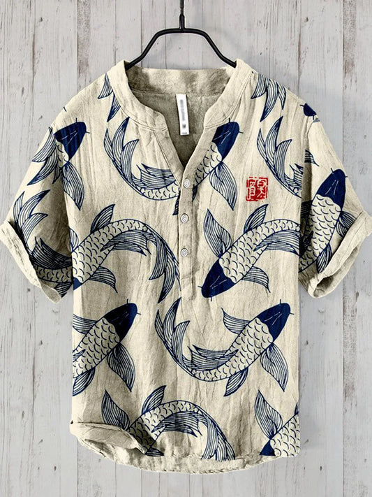 Tom Hollinger | Herren Hemd Mit Vintage Print