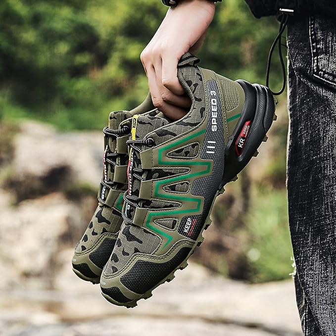 Tom Hollinger | Herren Wanderschuhe Wasserdicht Rutschfest Bequem