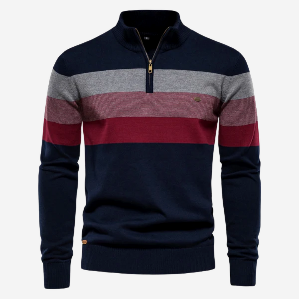 Tom Hollinger | Herren Strickpullover mit Streifen